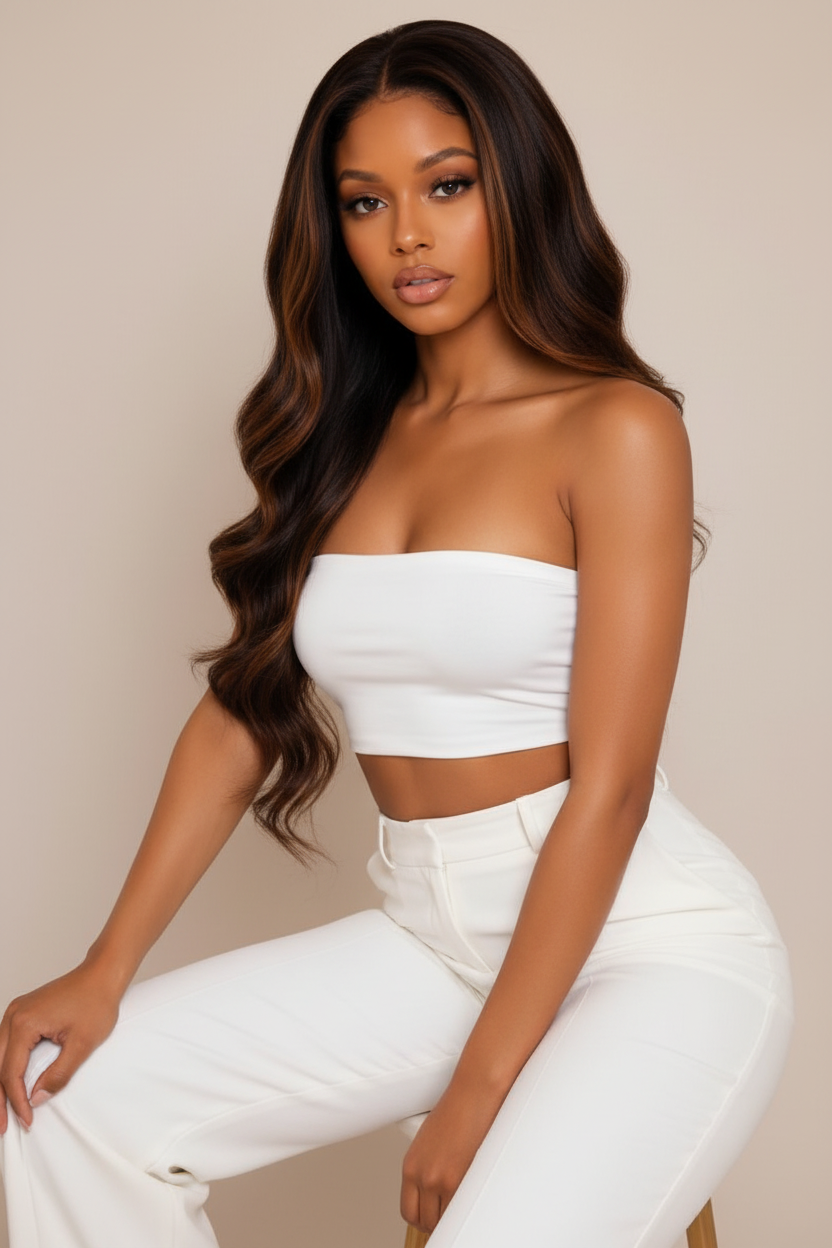 Imani - White Outfit Portrait 2