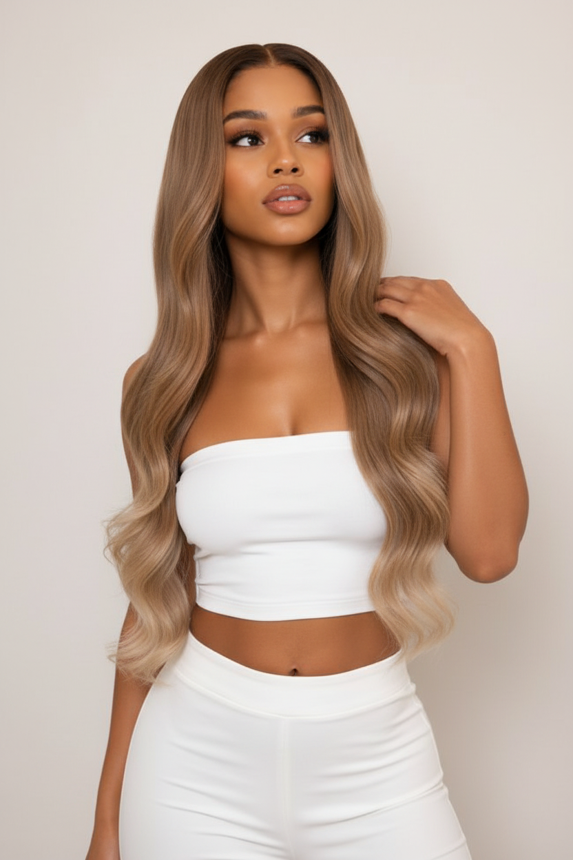 Mariah - White Outfit Portrait 1