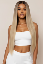 Raw Kimia Balayage - White Outfit Portrait 1
