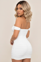 Wavy Bob side white